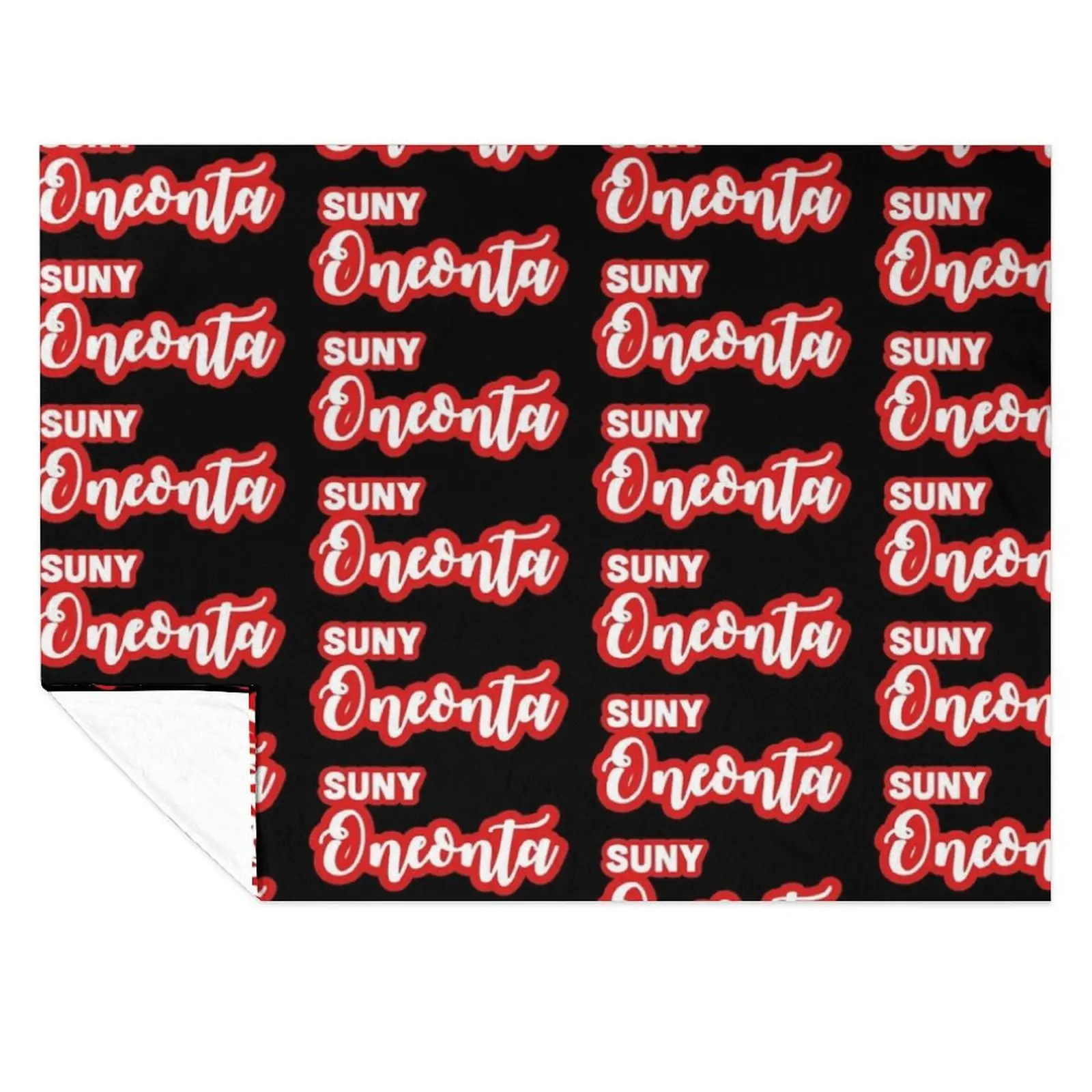

SUNY oneonta Throw Blanket decorative Flannel Winter beds Blankets