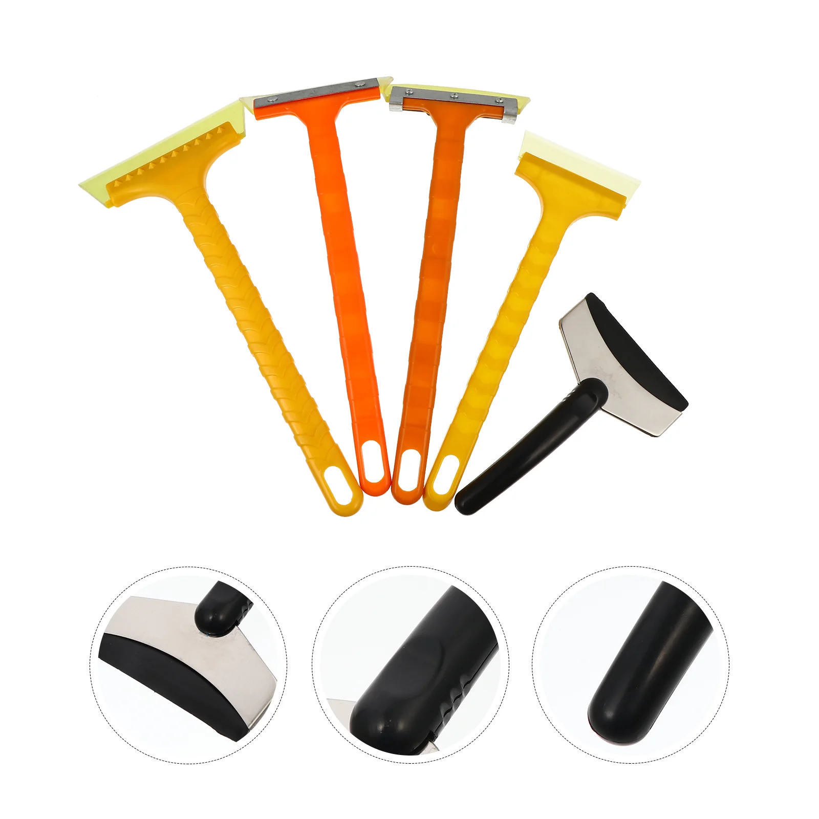 5 Pcs Snow Car Accessory Scraper Ice Removing Tool Automotive Scrapper for Practical Window Cleaning