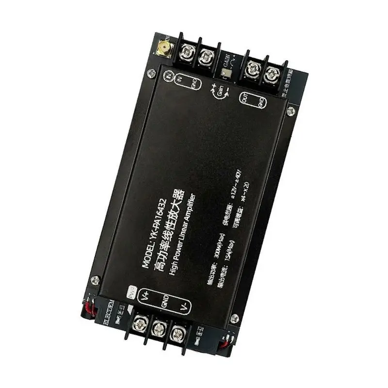Ultrasonic Transducer DC/AC Power Amplifier Linear Piezoelectric Ceramic Drive Current Generates Arbitrary Wave Amp