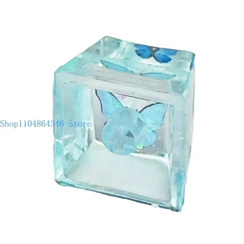 

652F Handcrafted Resin Mechanical Keycap OEM Profile Colorful Keyboards Accessory