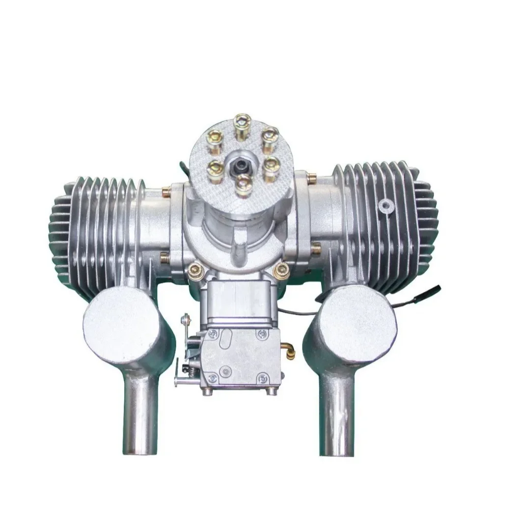 Model aircraft gasoline engine, single cylinder, double cylinder, large displacement horsepower