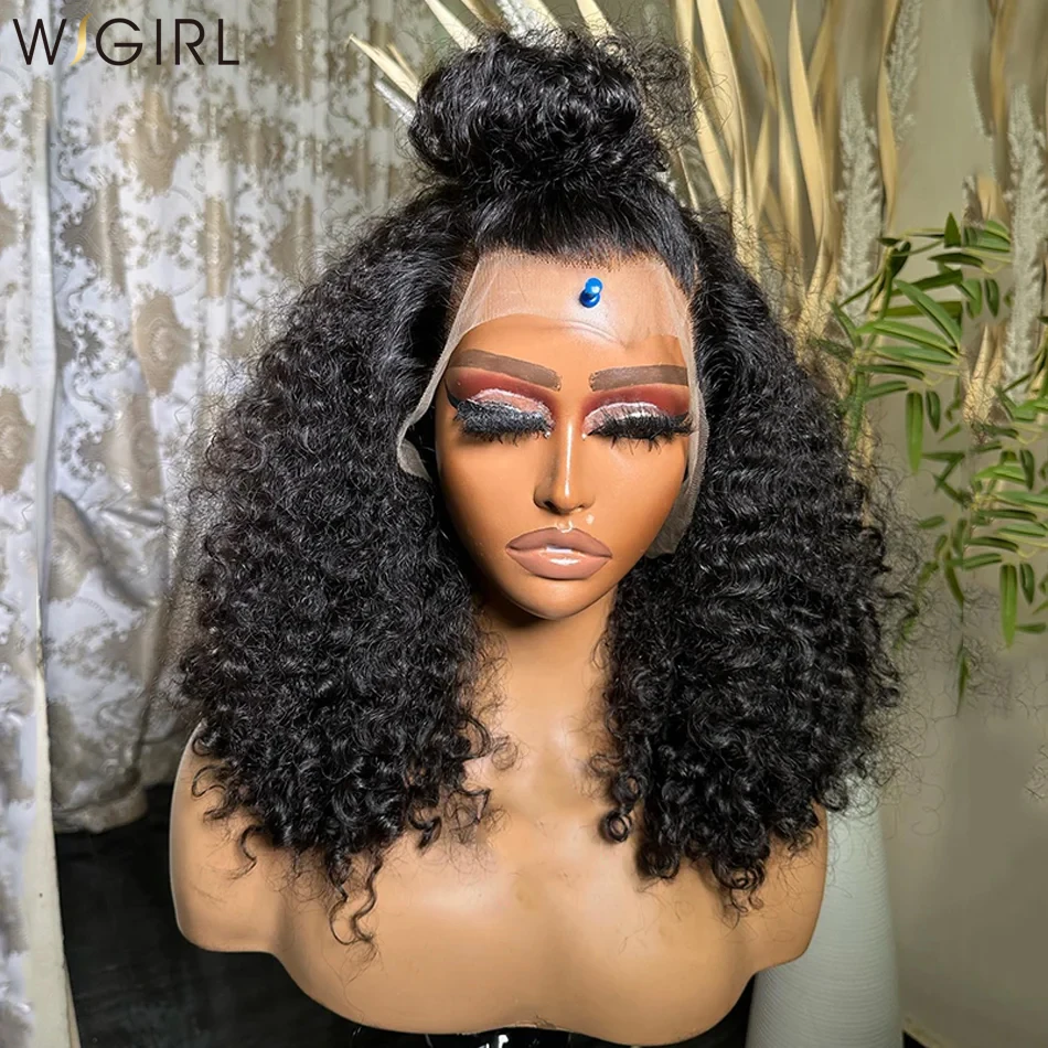 Wigirl Deep Wave Short Bob 13x6 Hd Lace Front Wig 13x4 Frontal Human Hair Wigs 5x5 Bob Glueless Wig Ready To Wear For Women