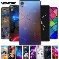 For Sony Xperia X Case F5121 Fashion Soft TPU Silicone Back Cases for Sony Xperia X Cover Protective Funda XperiaX Cartoon F5122