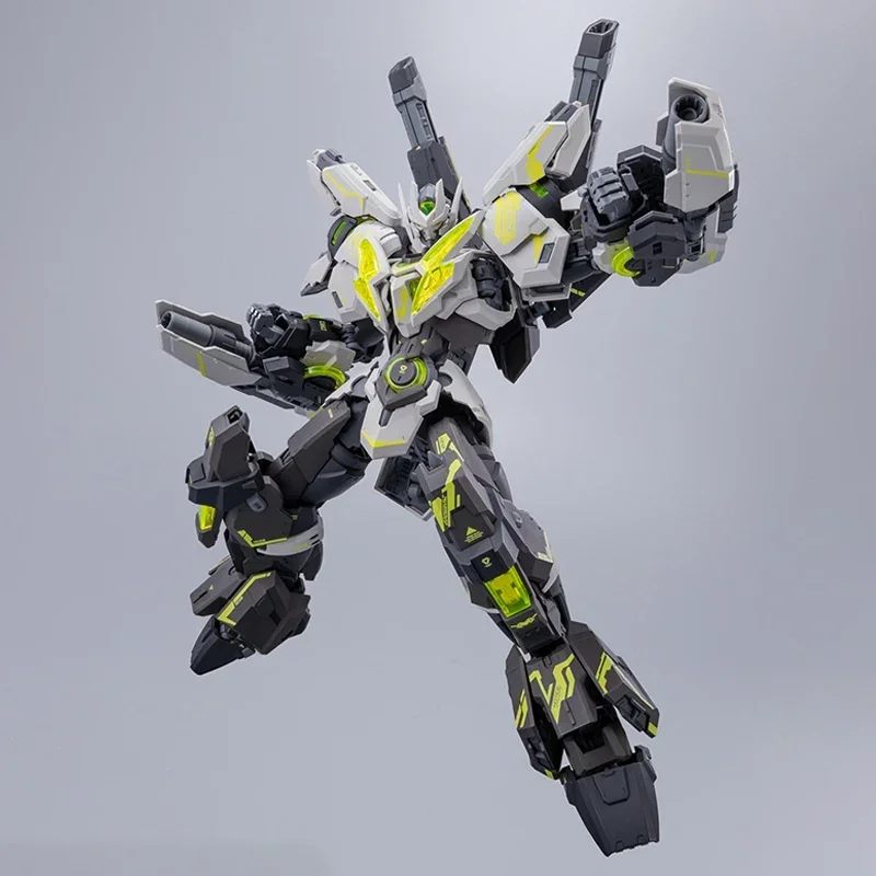 InStock Mech Thunder God Assembly Garage Kit ชุดประกอบของเล่น Mech คอลเลกชันเครื่องประดับของขวัญตุ๊กตา