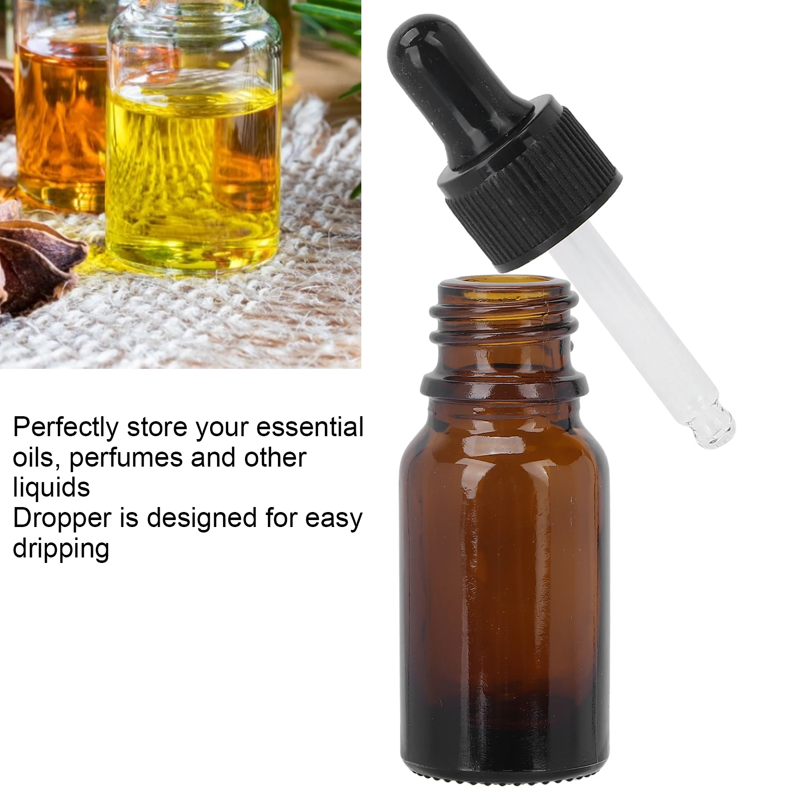 

Пустые флаконы-капельницы для эфирных масел, 30 мл, многоразовые, портативные, стеклянные контейнеры для ароматерапии, DIY и косметических аксессуаров