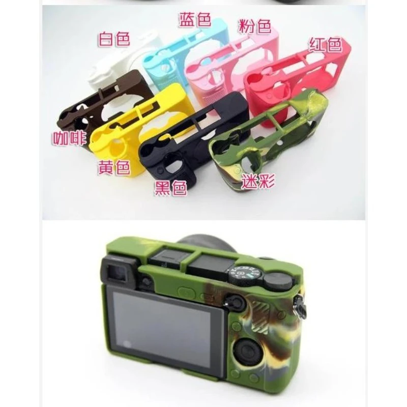 

Cover Case Soft Silicone Rubber Protective Body Skin Camera Bag For Sony Alpha A6000 A6100 A6300 A6400 A6500 A6600 A5100 A5000