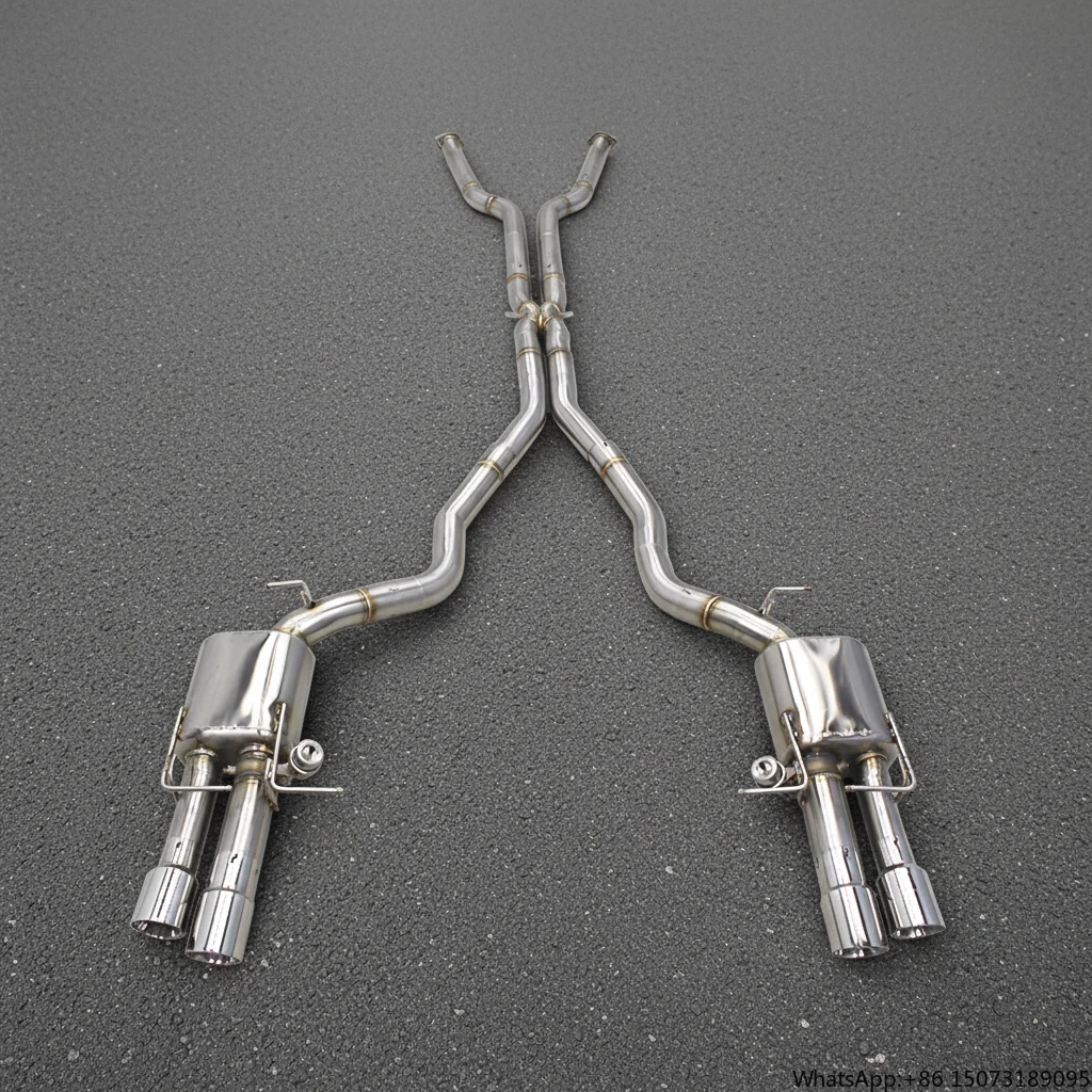 

BSK Valved Sport Catback Muffler for M5 E60 5.0L 2003-2010 Performance Car Exhaust System with Remote Control