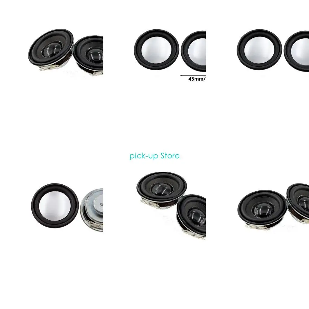 Q5WA Faixas Completas Áudios Alto-falante Portátil para Alto-falantes Home Theater 45mm 4Ohm 5W/8Ohm 3W Alto-falante Interno