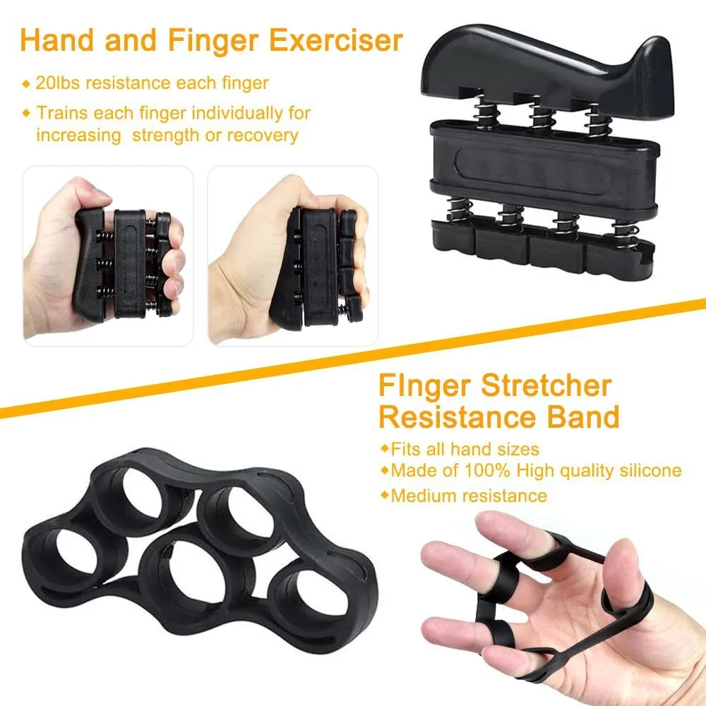 Gripper Adjustable R-Type Hand Grip Exercise Countable Strength Exercise Strengthening Pliers Spring Finger Pinch Wrist Expander