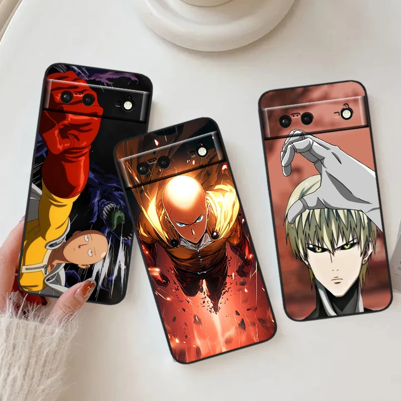 One Anime Punch Man S-Сайтама для Google Pixel 9 8 7A 7 6A 6 5A 5 4 4A XL