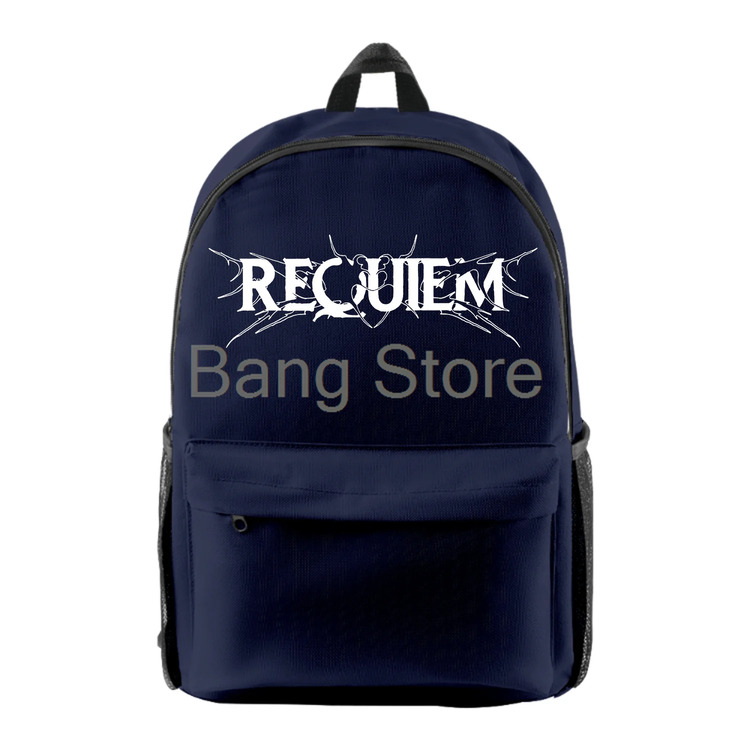 حقيبة ظهر Keshi Requiem Spikes للنساء والرجال حقيبة كتف كاجوال ملابس الشارع الشهير Daypack حقائب سفر للجنسين