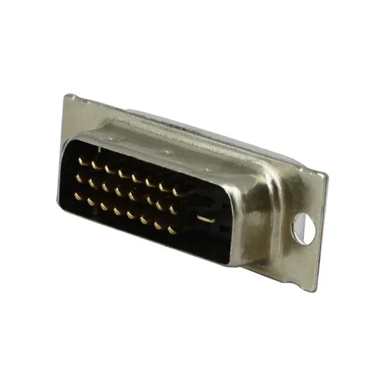 10 개/몫 --- DVI 24 + 1 DVI-D 수 플러그 DIY 납땜 커넥터 어댑터 잭 터미널