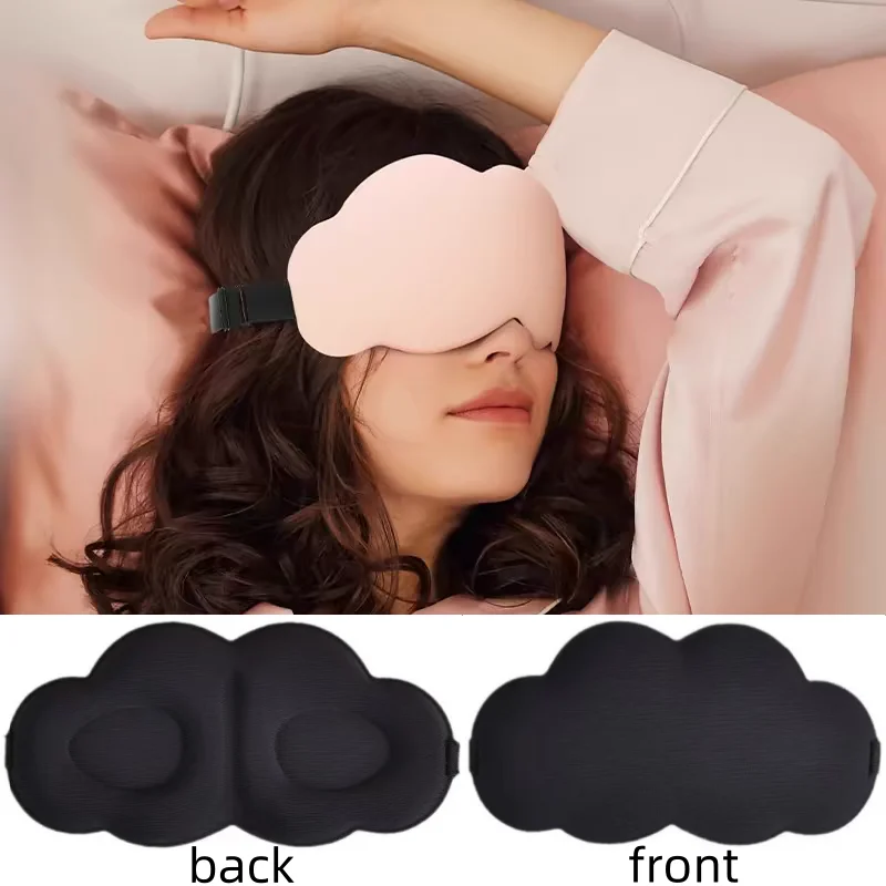 Memory Foam Eye Mask Breathable 3D Contoured Cup Sleeping Mask UltMimate Sleep Solution Perfect for Insomnia Travel Relaxation