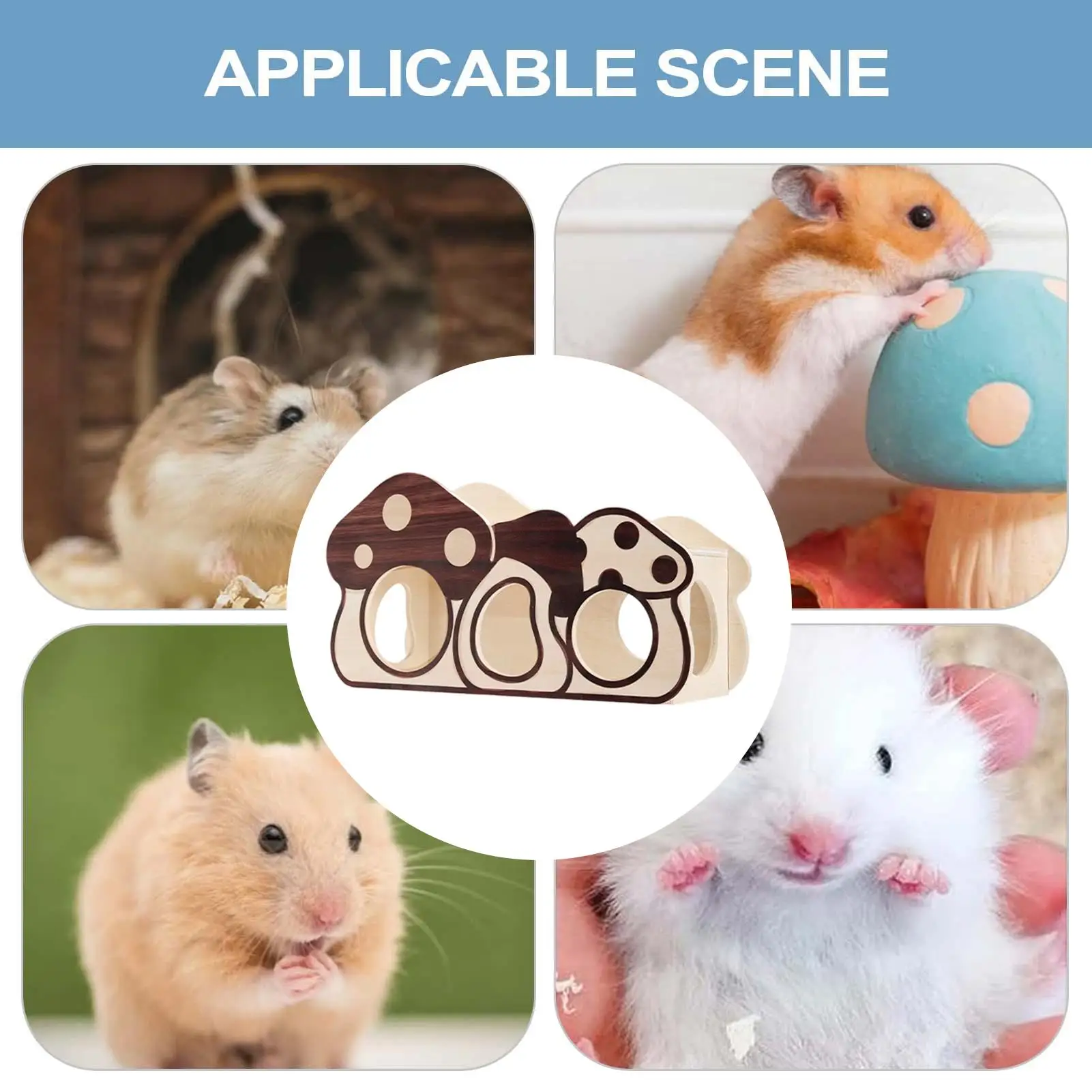 Hamster Houses Wood… - image