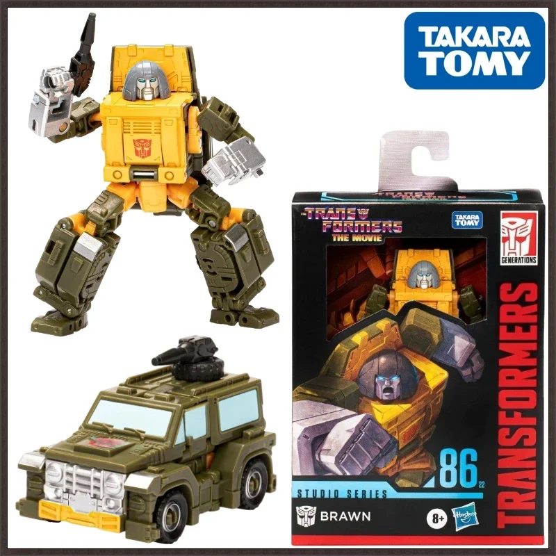 In Stock Takara Tomy Transformers SS Series SS-86 22 Brawn Collect Action Figure Anime Figures Toys One Piece Holiday Gifts