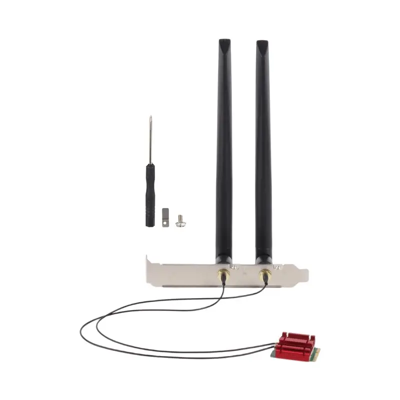 ABRI-MT7925 Wifi 7 BE6500 Triple Band BT5.4 6500Mbps Desktop Wireless Adapter M. 2 NGFF Network Card 802.11Be For Windows 10/11