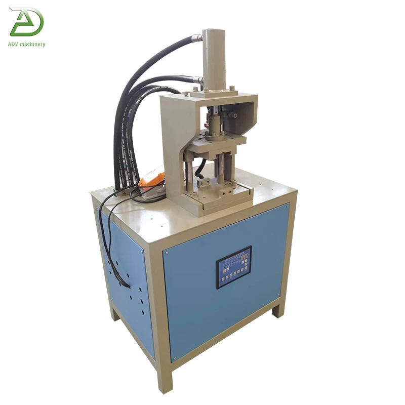 Hochwertiger hydraulischer Winkelschneider, 90-Grad-Winkelschneidemaschine für Stahlrohre, Kerbmaschine