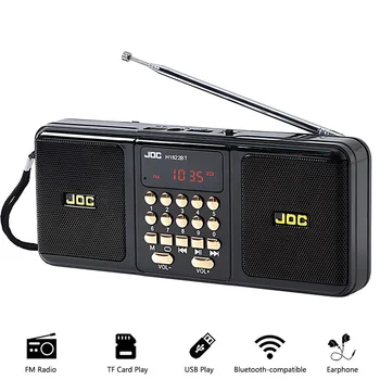 Altoparlanti Wireless Stereo portatili per Radio FM lettore di schede TF USB altoparlante ricaricabile compatibile con Bluetooth con ricevitore Stereo FM
