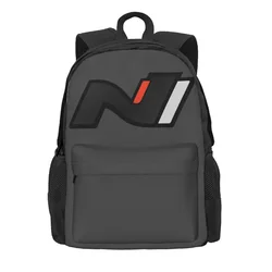 Hyundai N Performance Logo Dark Backpacks Boys Girls Bookbag Students School Bags Rucksack Laptop Rucksack Shoulder Bag