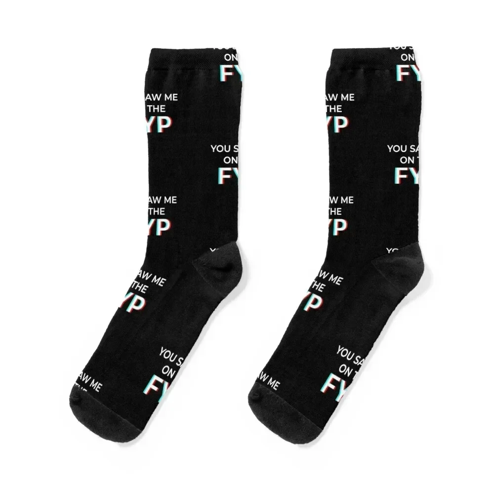 You Saw Me On The FYP Socks Stockings Stockings man Girl'S Socks Men's