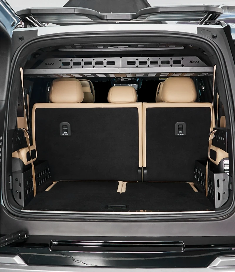 رف تخزين صندوق السيارة مناسب لـ BYD Leopard 8 2024-2025 رف تخزين شبكي معلق نافذة جانبية ملحقات السيارة #3