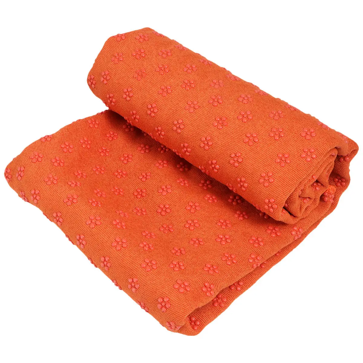 1Pcs Anti-Slip Yoga Mat Plum Blossom Dots 183x61cm Lightweight Fitness Exercise Pilates Blanket Orange Yoga Mat