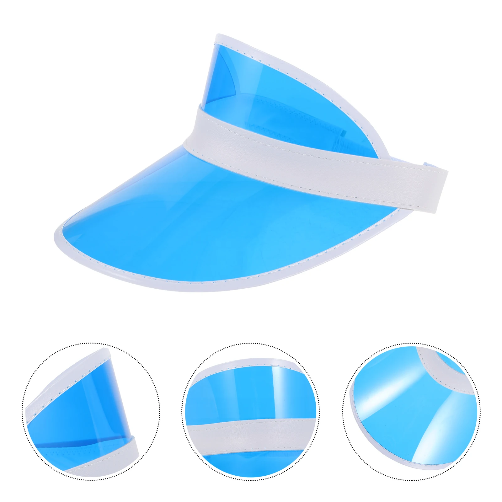 

Stylish Outdoor Sun Visor Hat Uv Protection Wide Brim Lightweight Adjustable Sunshade Headwear Summer Fishing
