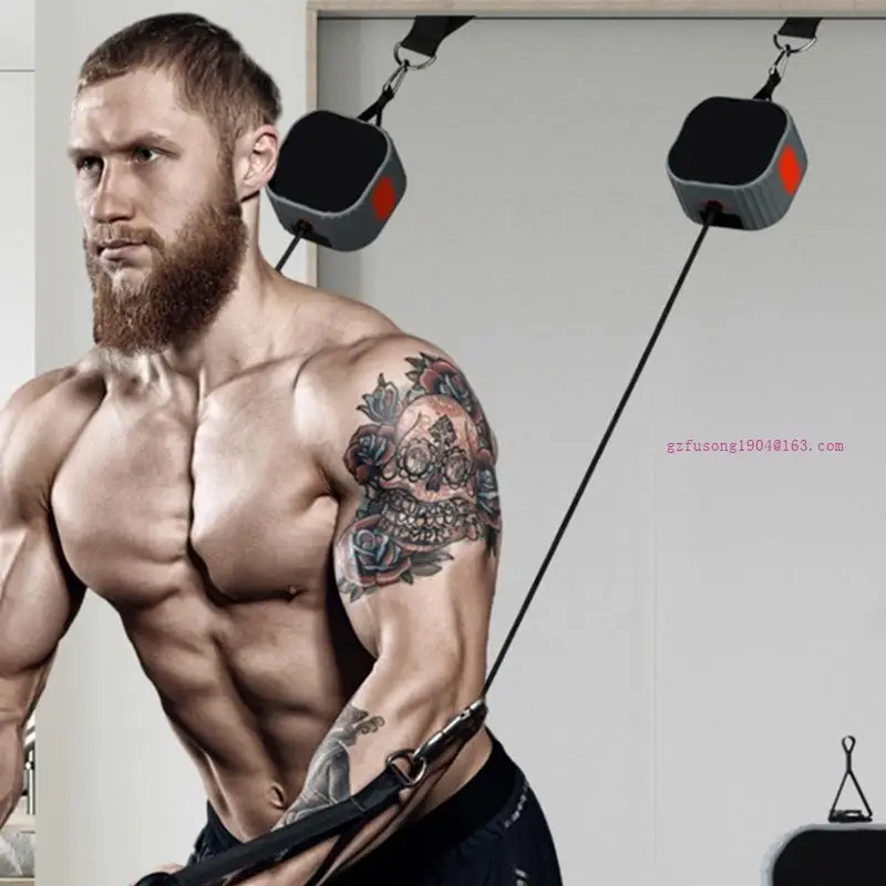 

Strength Training Puller Pull Adjustable Resistance Band Fitness D5QD