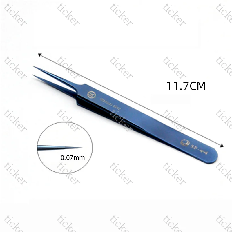 Ultra-tip fine cell clamp professionally remove blackheads artifact artifact squeezing tool acne needle tweezers