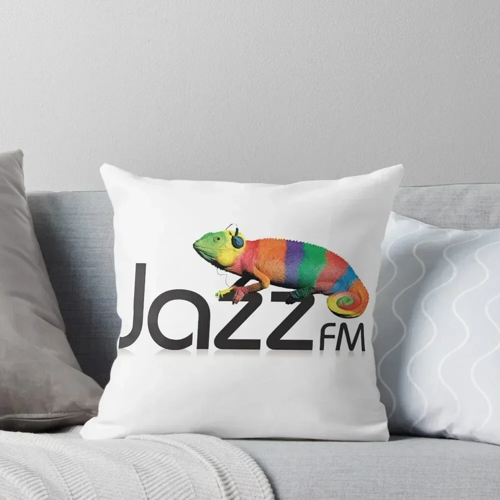 

Jazz FM est 1990 Throw Pillow Custom Cushion Pillow Cases Decorative Decorative Cushions pillow