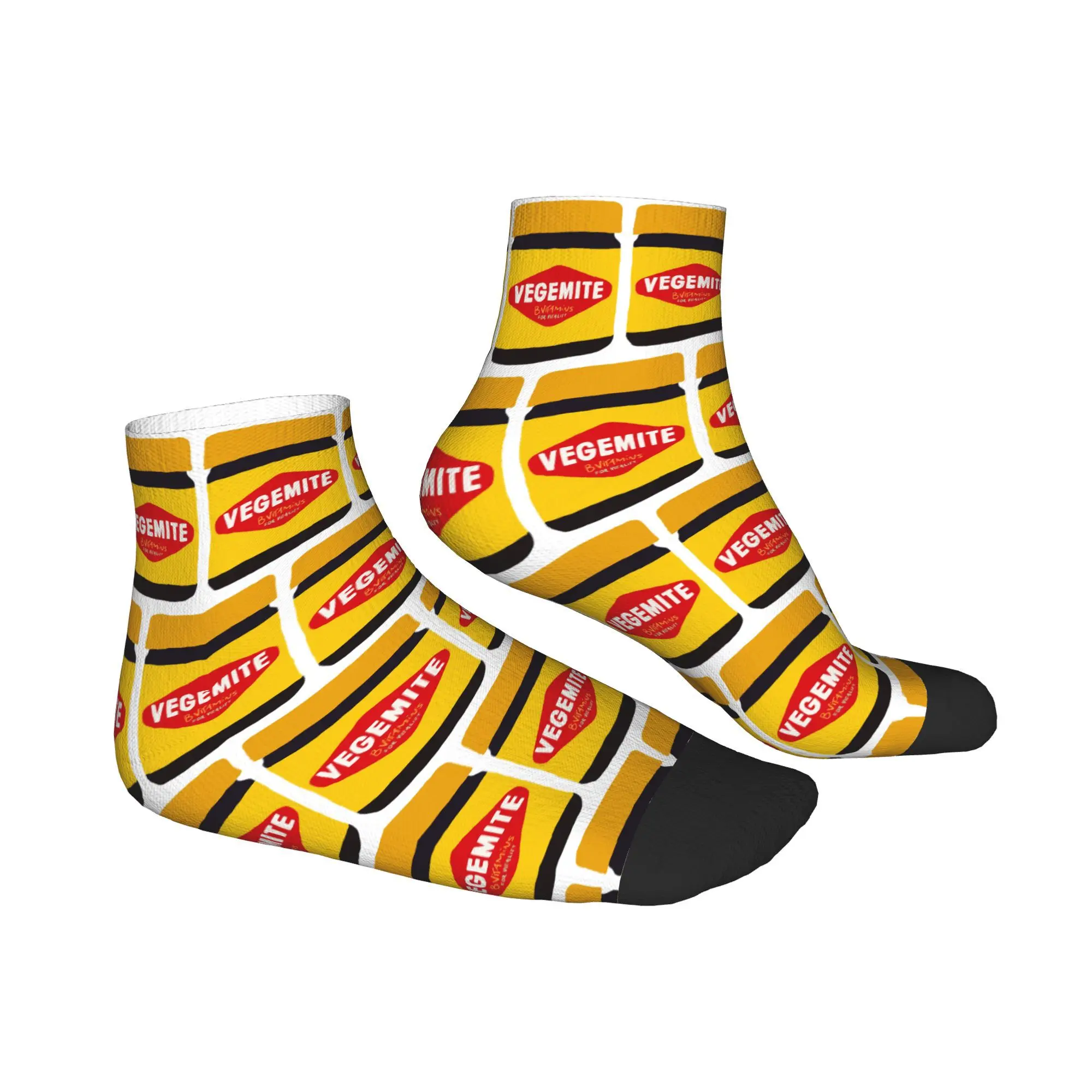 Calzini Vegemite per tutte le stagioni Calzini Harajuku di alta qualità Calze casual per uomo Donna Regali di Natale
