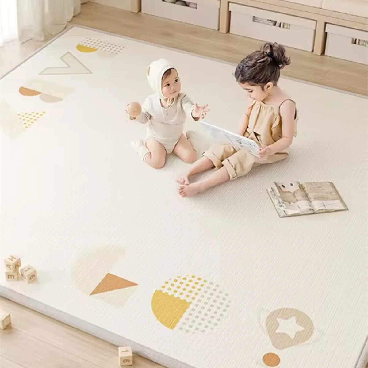 Polymères de développement de tapis pour enfants, polymère de jeu pour bébé, polymère inoling pour chambre de bébé, étanche, facile à nettoyer,