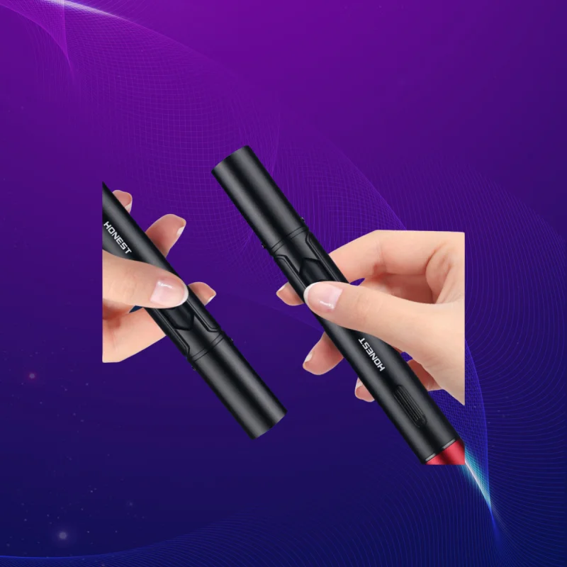 

HONEST Металлическая зажигалка для сигар Jet Flame Портативная бутановая зажигалка с дыроколом Мини-портативная прикуриватель для подарка (без газа)