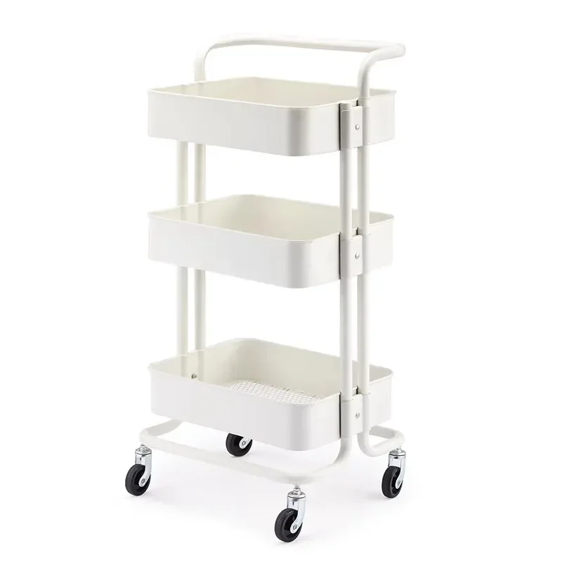 Medical Beauty Salon Trolley Rolling Makeup Spa Hairdressing Salon Trolley Utility Carrello Attrezzi Salon Furniture