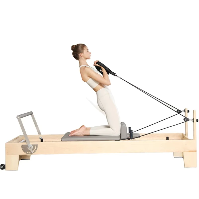 The latest Pilates reformer and oak maple foldable reformer high-quality exercise machine