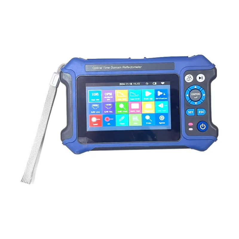 

Reflectometer 1310/1550 nm 28 26 dB Fiber optic tester Price with optical power meter function Mini