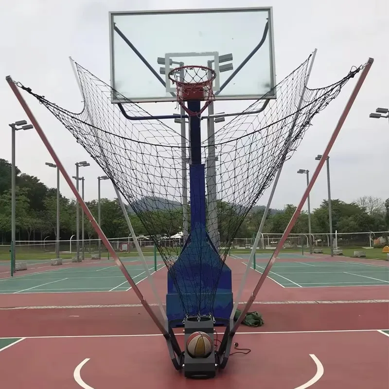 Rayer Automatic Basketball Ball Serving Machine Aluminum Alloy Portable Training Equipment For Youth Practice