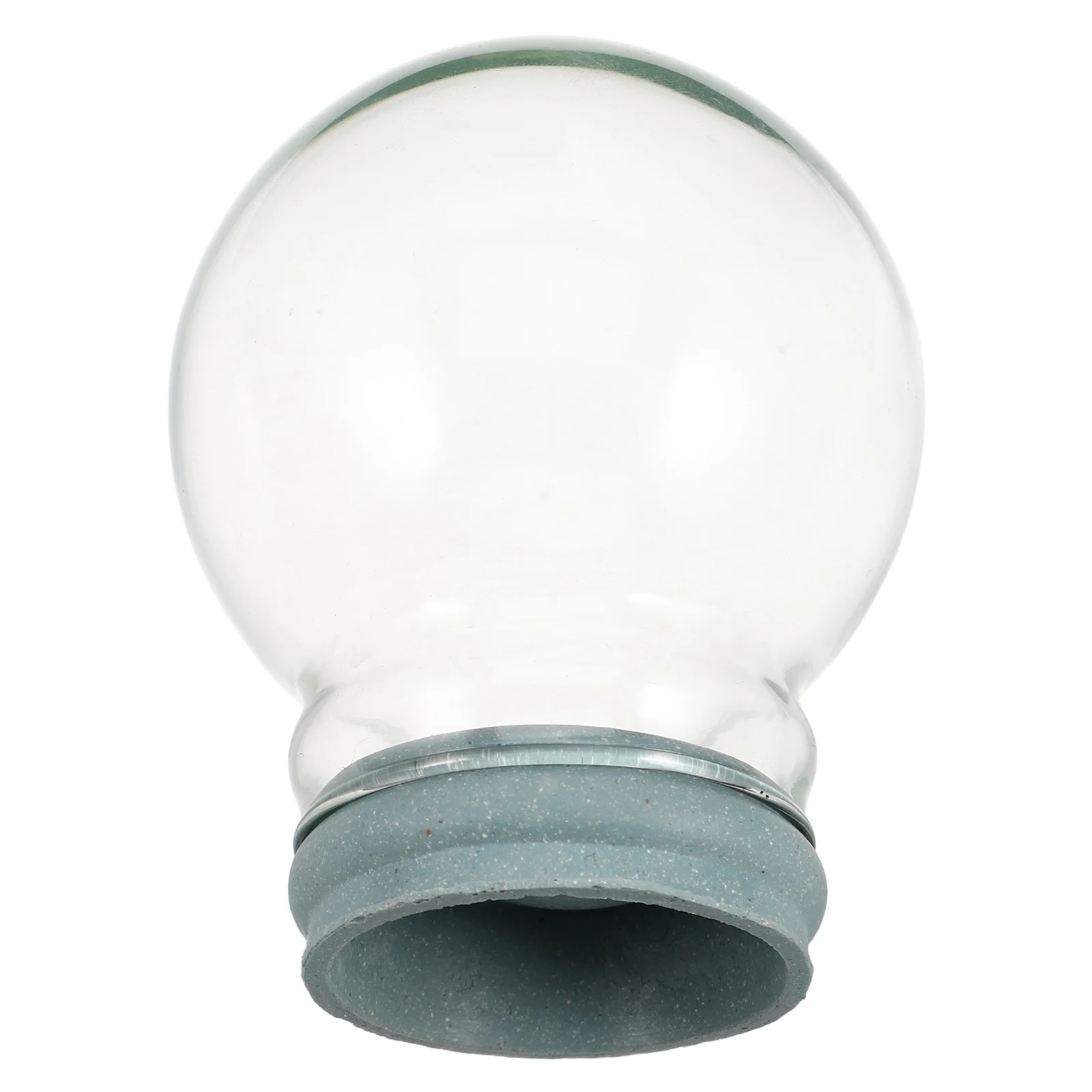 

Diy Snow Globe Kit Clear Ornaments Snowglobe Empty Water Globes Making Display Dome Cloche