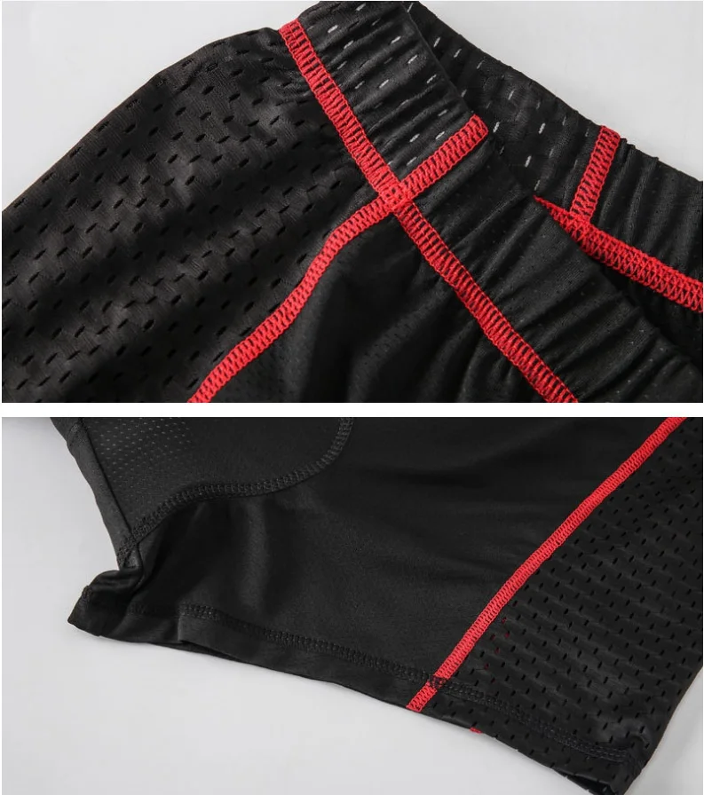 OFFBONDAGE Radhose für Herren, atmungsaktive Radunterwäsche aus Mesh, 5D-Gel-Polster, stoßdämpfende MTB-Radhose, Radbekleidung – Detail 15