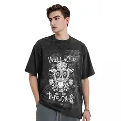 Will Wood and The Tapeworms Artwork Design T-Shirt Aesthetic clothing plus size tops vintage graphic tee black t-shirts for men