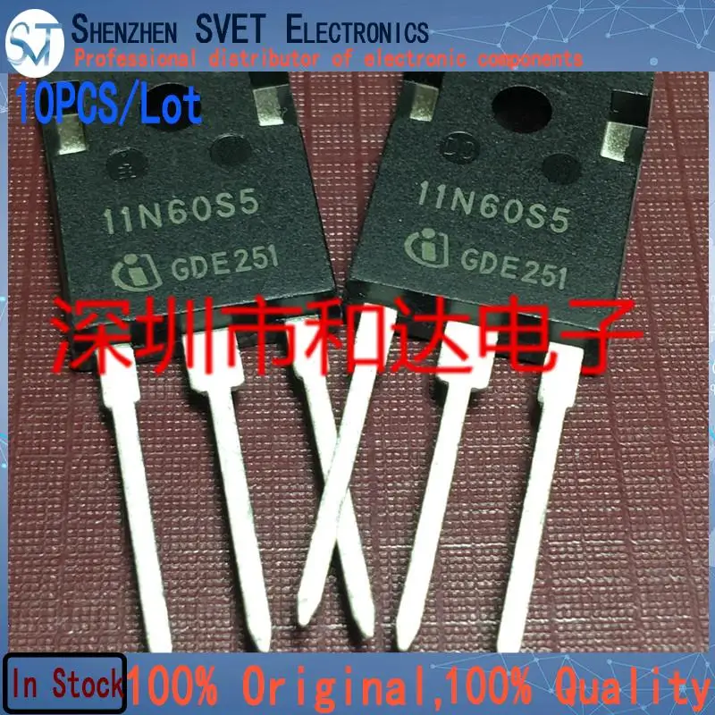 

10PCS/Lot 11N60S5 SPW11N60S5 TO-247 600V 11A New And Imported Original 100%Test In Stock