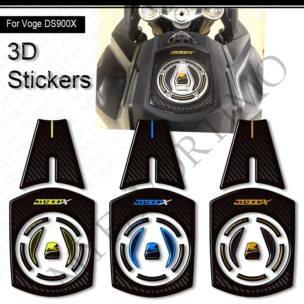 

Motorcycle For VOGE DS900X 900DSX 900 DSX Adventure Tank Pad Gas Fuel Oil Protector Stickers Decals Fairing Fender 2024 2025