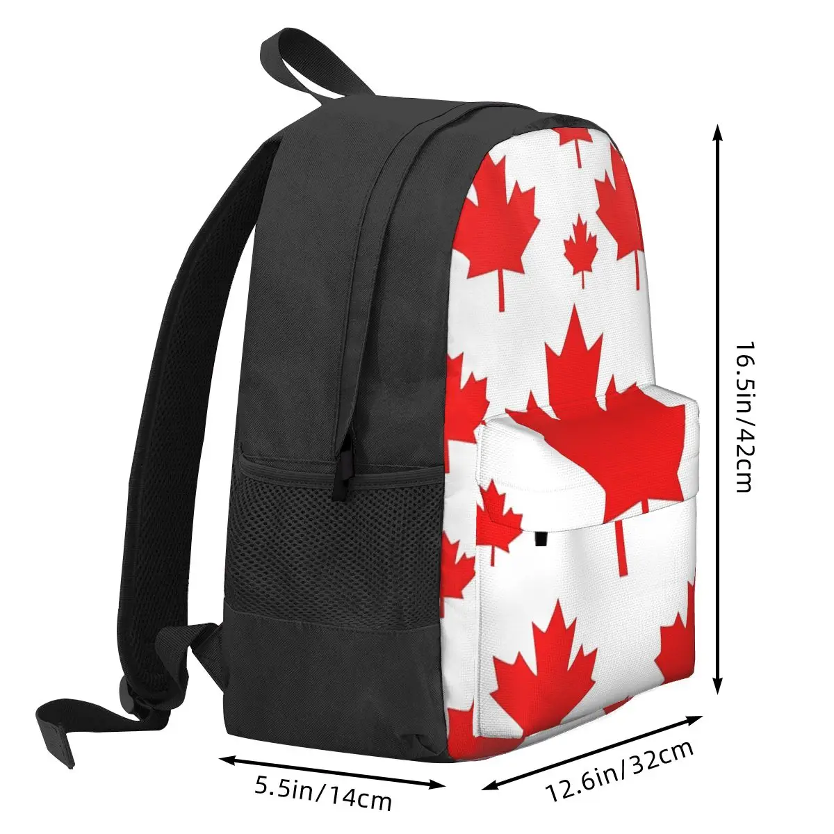 Kanada Flagge nationale Kultur Rucksäcke Jungen Mädchen Bücher tasche Studenten Schult aschen Cartoon Kind Rucksack Laptop Rucksack Umhängetasche