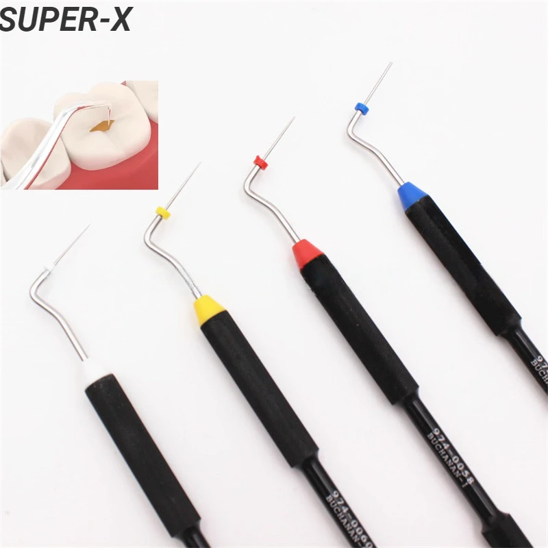 1Set Dental Pulp Filling Device Root Manually Plug Vertically Canal Pressure Needle Device NITI Material Root Canal Filler