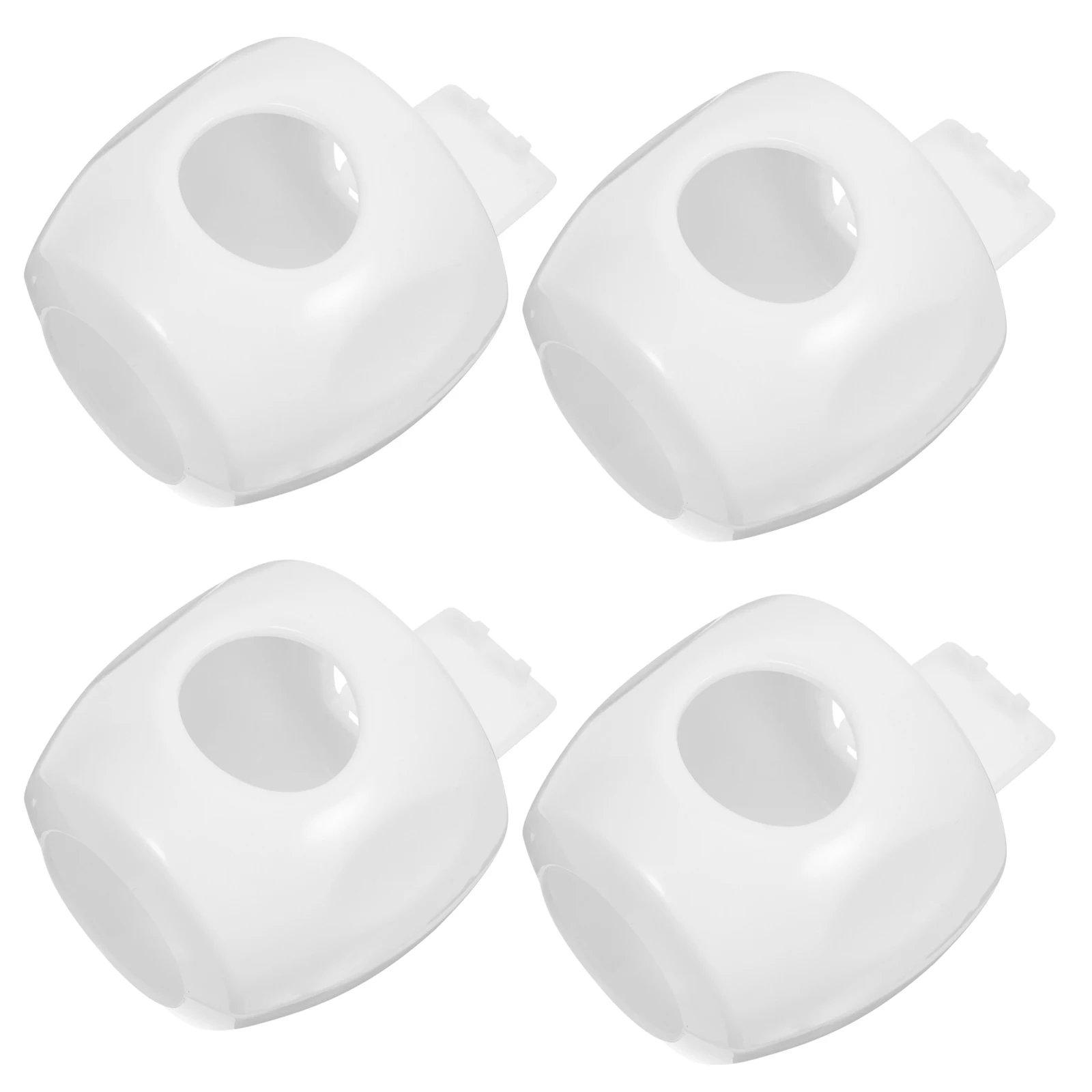 

4pcs Knob Child Proof Door Knob Cover Child Proof Covers Locks Protective H Guards For Home
