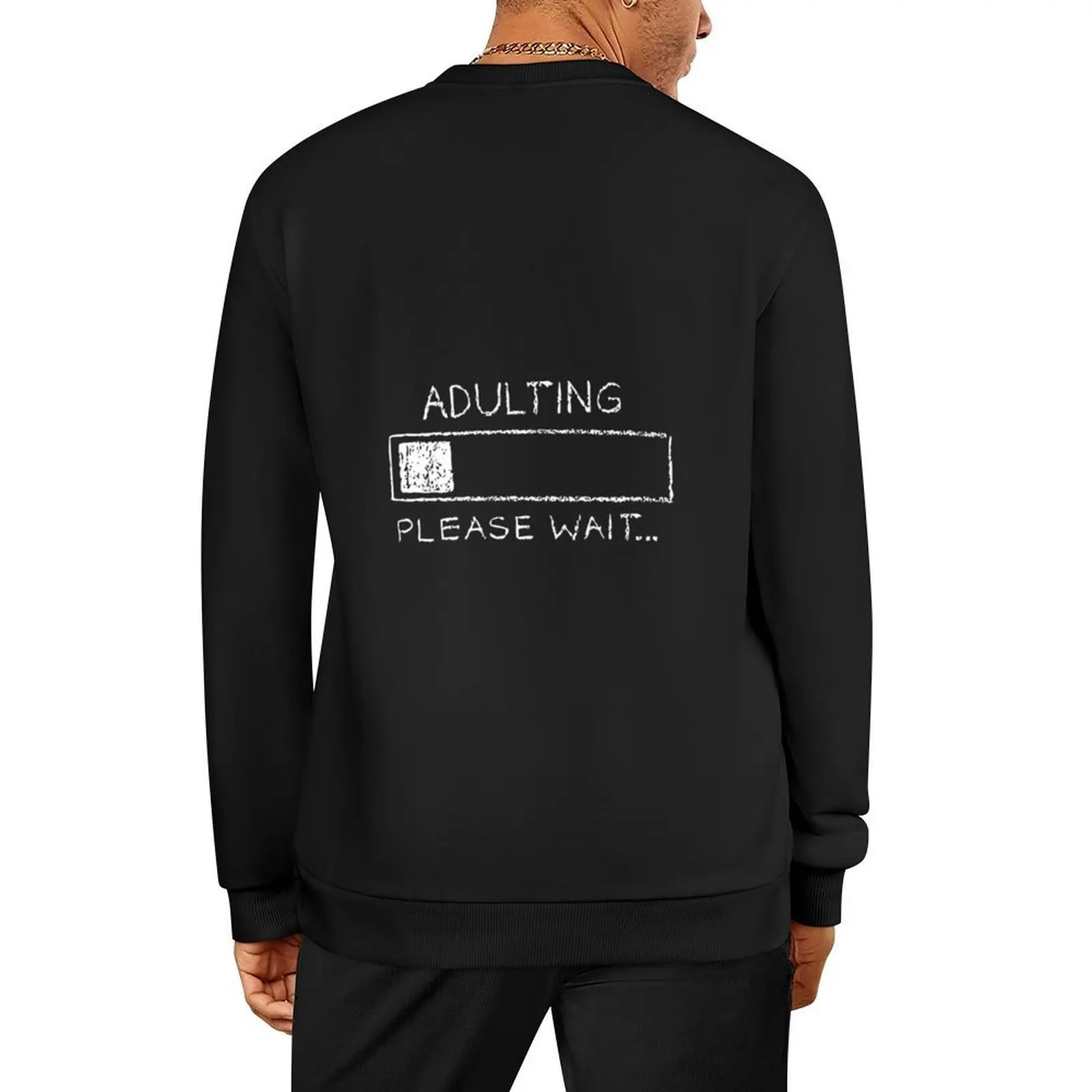 

Adulting... please wait adulting charging Pullover men wear men's winter sweater autumn jacket men tracksuit sweatshirts