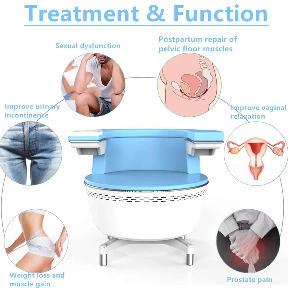 EMS Massager High Intensity Pulsed Electromagnetic Urinary Incontinence Postpartum Pelvic Floor Postpartum Repair Machine Chair