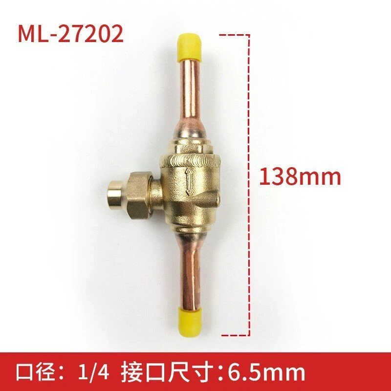 For Cold Storage Refrigerant Ball Valve 6-54mm Welding Port Unit Pipeline Cut-off, Air Conditioning Snow Manual Ball Valve