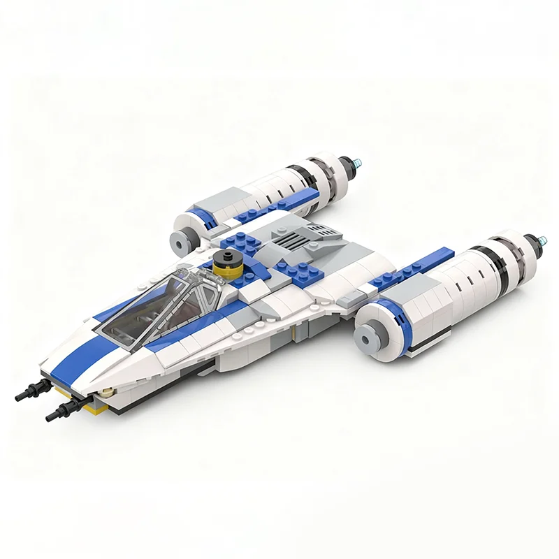 415pcs MOC Captain Rex S Y Wing Starfighter Star Battle Model Building Toys Blocks Construction Festival Gift Idea Education view 6
