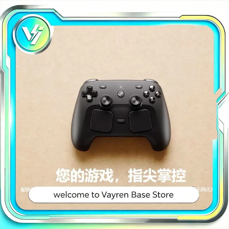 Valve 2nd Gen Steam Wireless Game Controller Dual Touchpad Motion Control Gamepad for Steam PC Desktop Gaming Setup